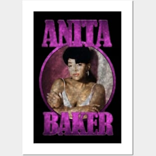 Retro Anita Baker Posters and Art